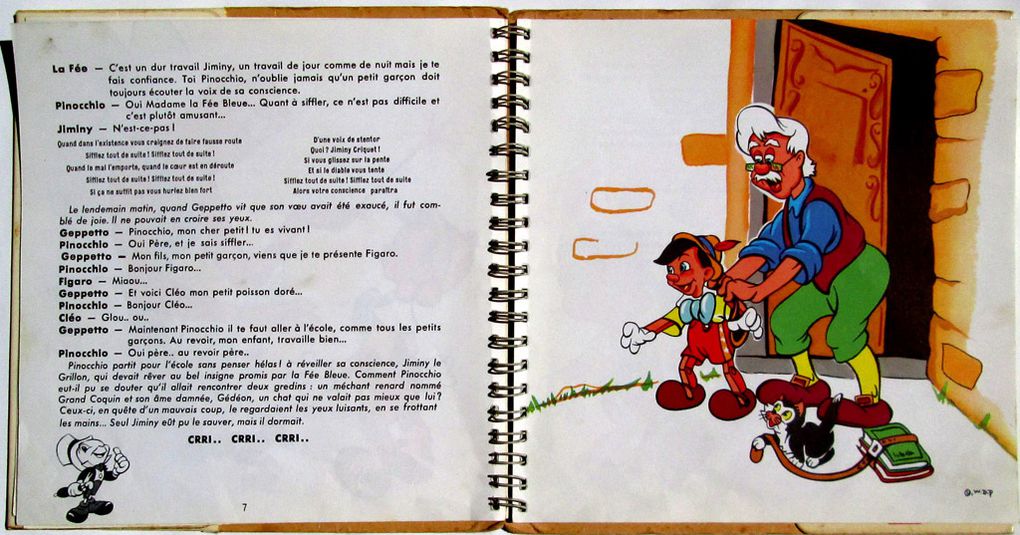 Pinocchio raconté par François Périer - 1956
