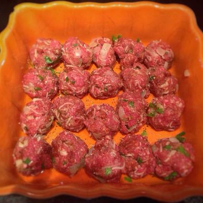 Boulettes de boeuf au chorizo