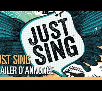 TEST de JUST SING (sur PS4) : JUST DANCE - la DANSE = JUST SING...