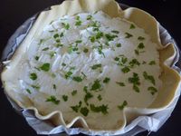 Tourte à la brandade de morue