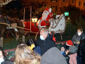 Marché et Parade du Père Noël à Algrange en 2021