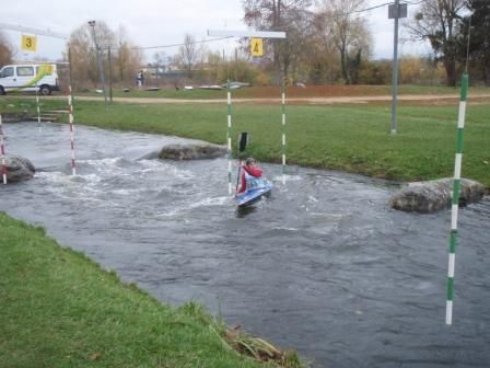 Sélectif régional de slalom à Corbeil Novembre 2008