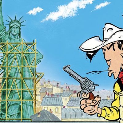 Un cow-boy à Paris - Lucky Luke