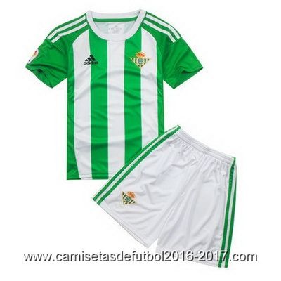 Camiseta Betis para nino 2016-17 baratas