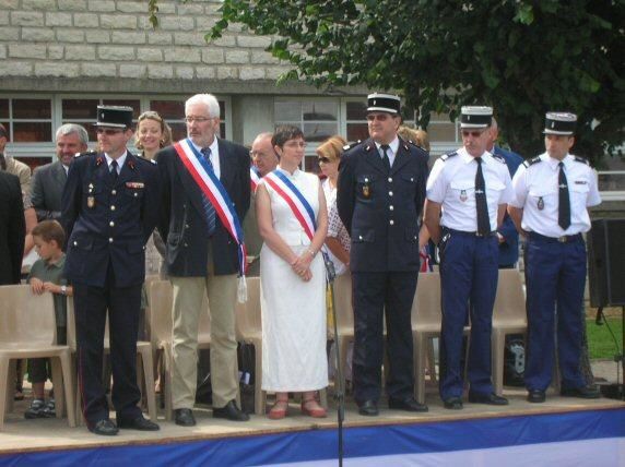 cérémonie du 14 juillet à montbard