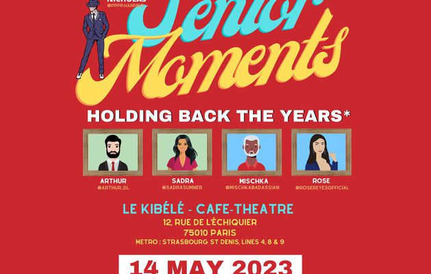 FREE COMEDY SHOW IN ENGLISH, Paris 14th May 2023