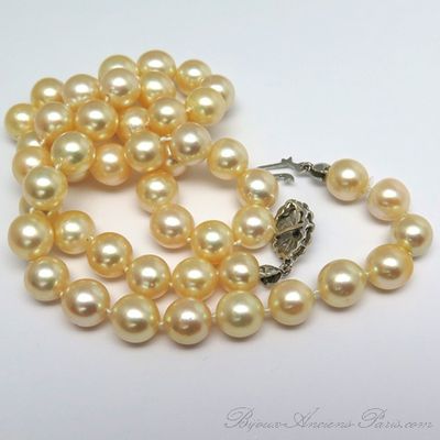 Mon collier de perles s'allonge !