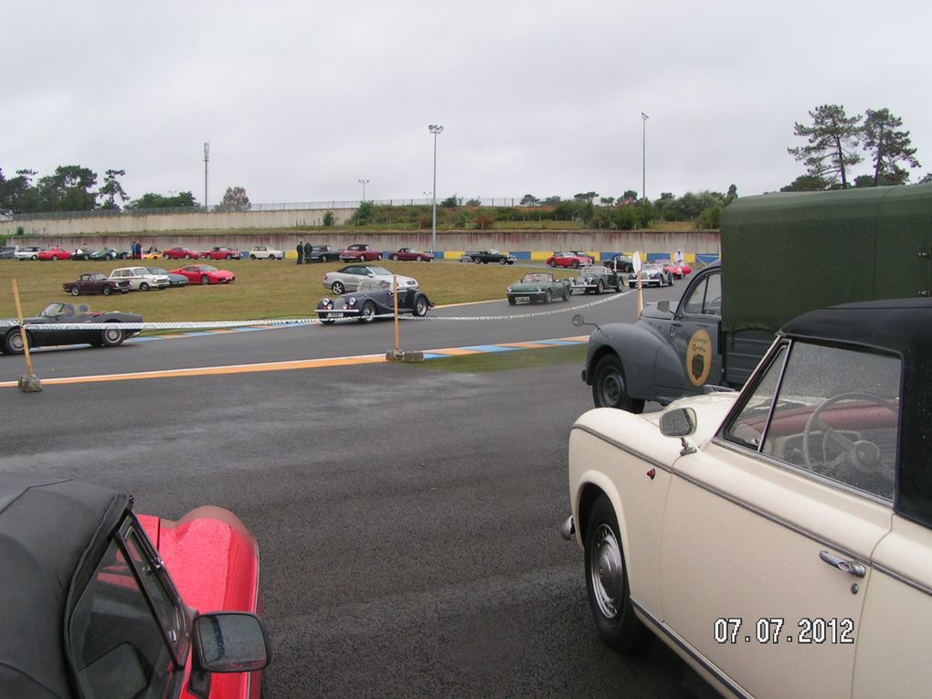 quelques photos, de notre weekend aux 24 heures du Mans classique 2012