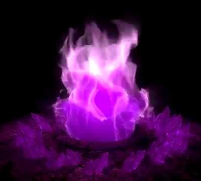 La Flamme Violette de transmutation