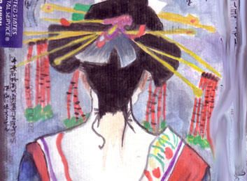 Mail Art Geisha