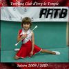 Emilie du twirling club d'ivry le temple 60 oise majorettes