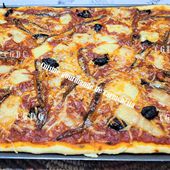Pizza aux anchois - Cuisine gourmande de Carmencita