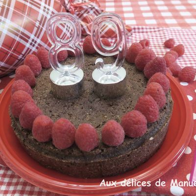 G?teau au chocolat noir et noix de coco au lait de coco, pour diabétique ou pas -IG bas