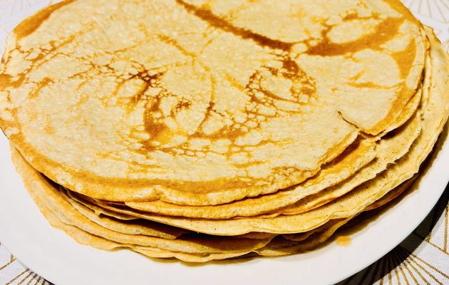 Crêpes IGbas et garniture skyr, saveur agrume avec ou sans Thermomix    