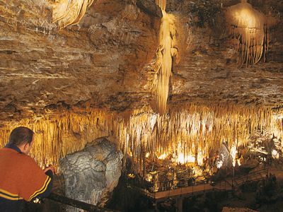 Suite de notre voyage en Dordogne :Le gouffre de Proumeyssac