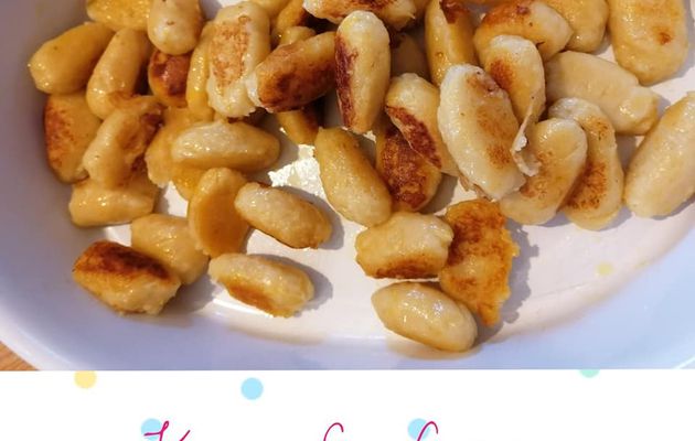 Gnocchi recette Cookomix au Monsieur Cuisne Plus