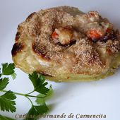 Chayote farcie - Cuisine gourmande de Carmencita