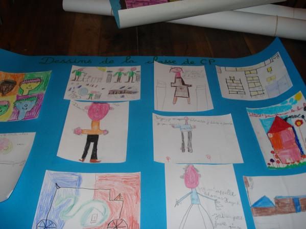 L'école primaire Marie Curie de Douvrin participe au raid à sa façon. Les petits douvrinois ont fait des dessins pour les enfants du Maroc. Merci à eux.