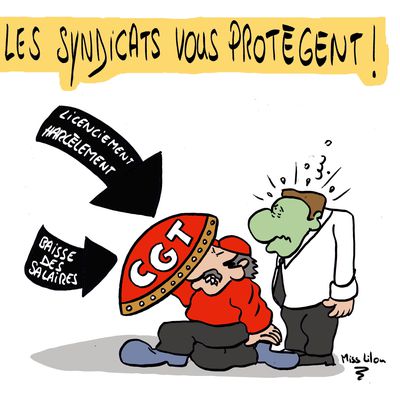 "Les syndicats vous protègent"