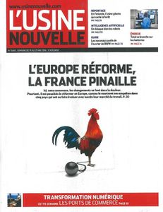 L'Usine Nouvelle, n°3469, du 19 au 25 mai 2016