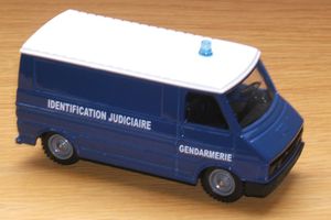 Citroën C35 identification judiciaire (Verem)