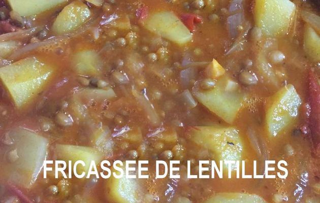 FRICASSE DE LENTILLES