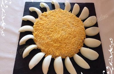 Chou-fleur soleil façon œufs mimosas