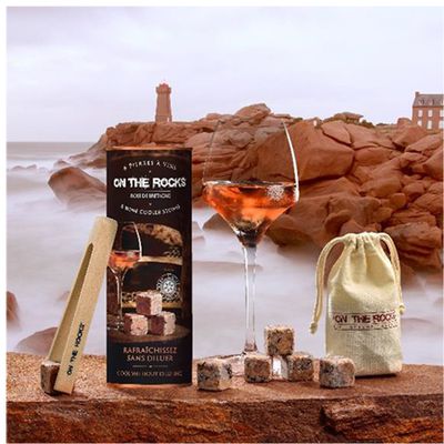 On The Rocks lance les « pierres à vin, idéales pour rafraîchir les rosés cet été