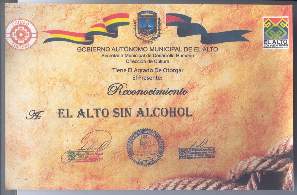 El ato sin alcohol y drogas 2015