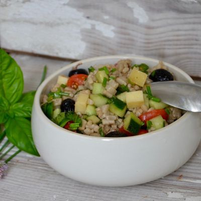 Salade d’été aux crozets