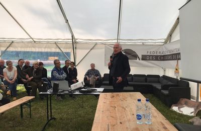 L'avenir de la chasse vu par Thierry Coste à Kolbsheim