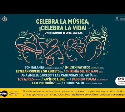 Concierto #CelebraLaMúsica ¡celebra la vida!