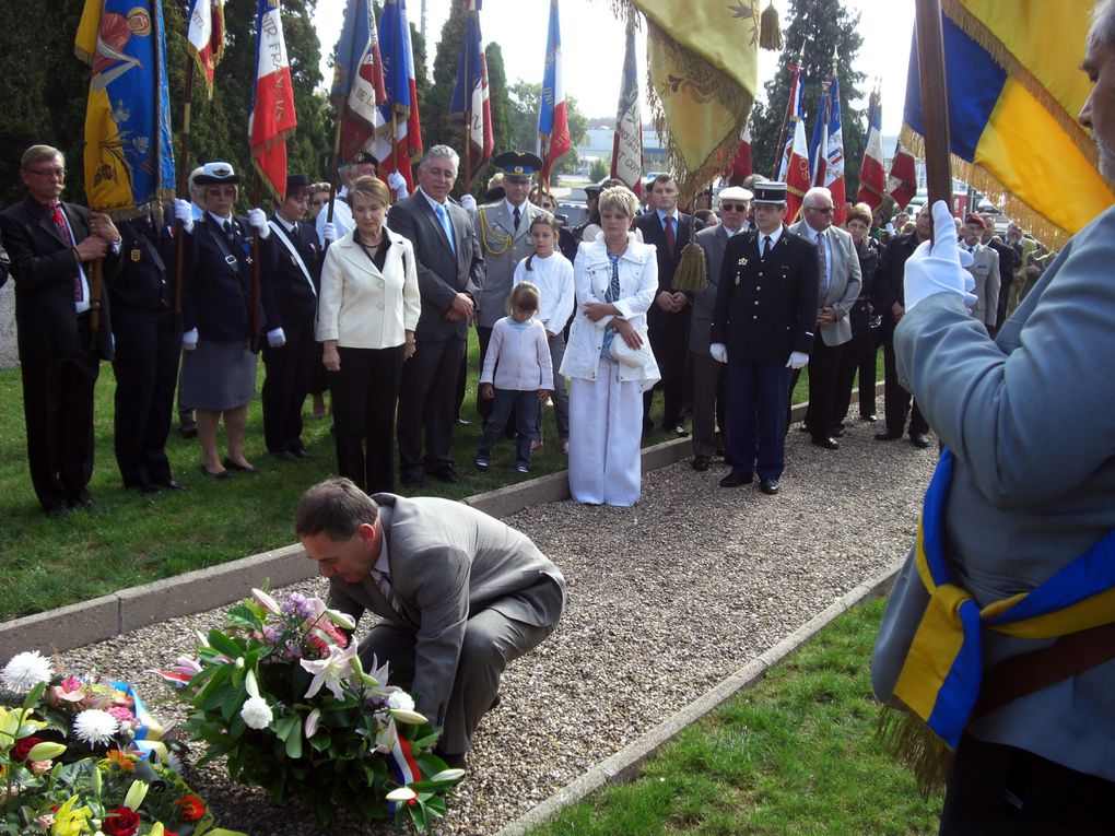 Bénédiction du drapeau franco-ukrainien de l'UFA; commémoration au Ban Saint-Jean