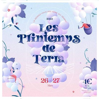 Weekend 26 & 27 mars 2022, retrouvez les BO nichoirs aux " Printemps de Terra" ! ( Terra Botanica 49 ) 🤩