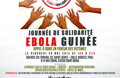 Journée de solidarité "EBOLA GUINEE" du 30 Mai 2014