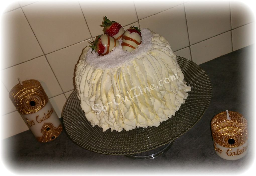 Layer Cake Fraise-Coco SMBC