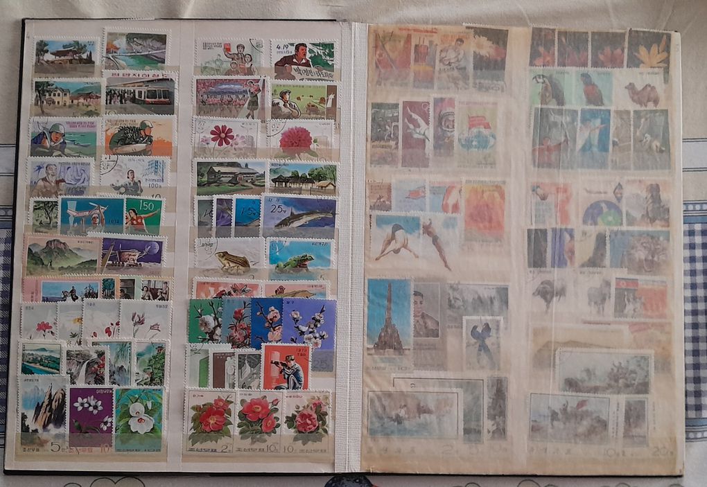 Ma collection de timbres