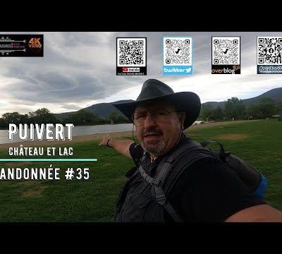 Puivert Le château et le lac, randonnée #35...