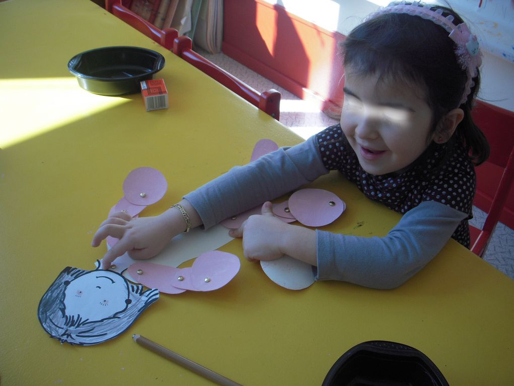 Mise en place des articulations par les enfants.