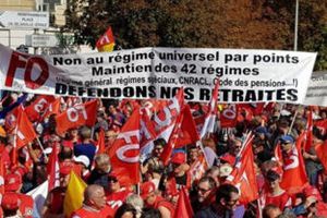 LEURS REVENDICATIONS CONCERNENT LA RÉFORME DES RETRAITES, APPEL A LA GREVE A PARTIR DU 5 DECEMBRE