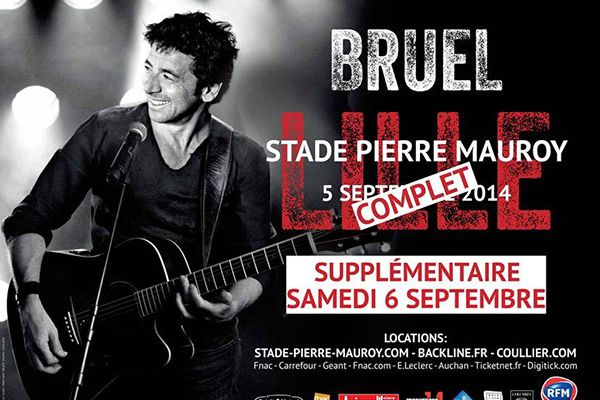 TF1 diffuse en direct de Lille le concert de Patrick Bruel ce vendredi soir