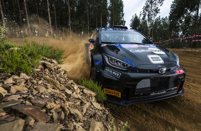 Le WRC Rallye Portugal a offert à Sami Pajari et à sa copilote Enni Mälkönen un mélange de hauts et de bas