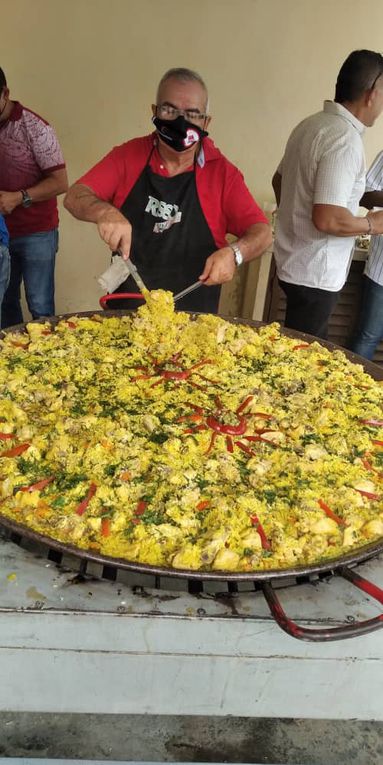 Paella solidaria para la tercera edad, niños y familiares de privados de libertad se realizó en Los Caobos de Valencia