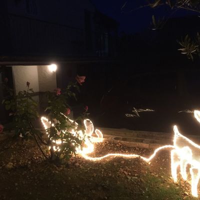 A Noël, Les illuminations de Lou Santoun