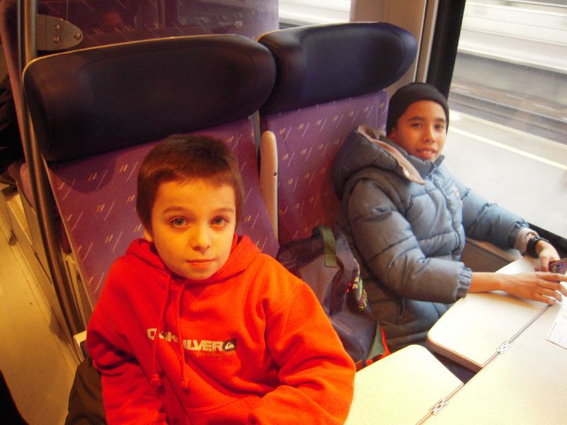 Album photos de la classe de neige à Val d'abondance des enfants des écoles d'Ablon-sur-Seine