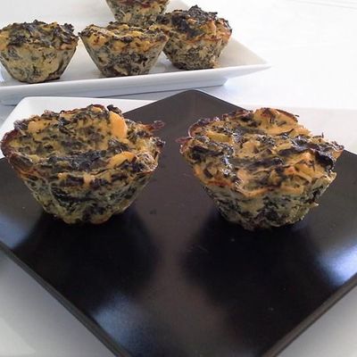 Muffins ricotta et épinards, ou comment sublimer les restes d'un tajines!