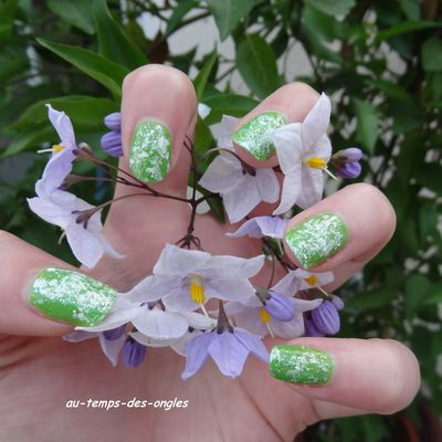 Nail art printanier