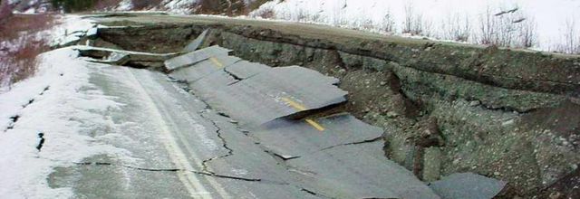 M 7.1 earthquake in Alaska.