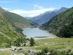 Passage de la Suisse à l'Italie par le col du grand Saint Bernard...