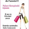 Soldes SCOOP : au Kempinski du 08 au 13 février 2012.